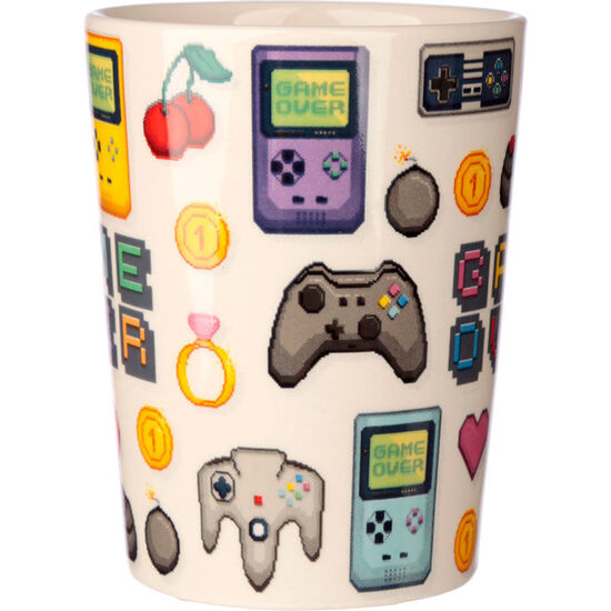 TAZA ASA 3D JOYSTICK PIXEL GAME OVER image 1