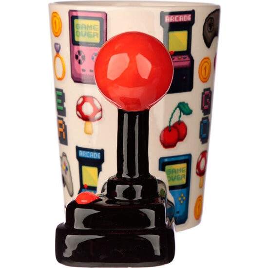 TAZA ASA 3D JOYSTICK PIXEL GAME OVER image 2