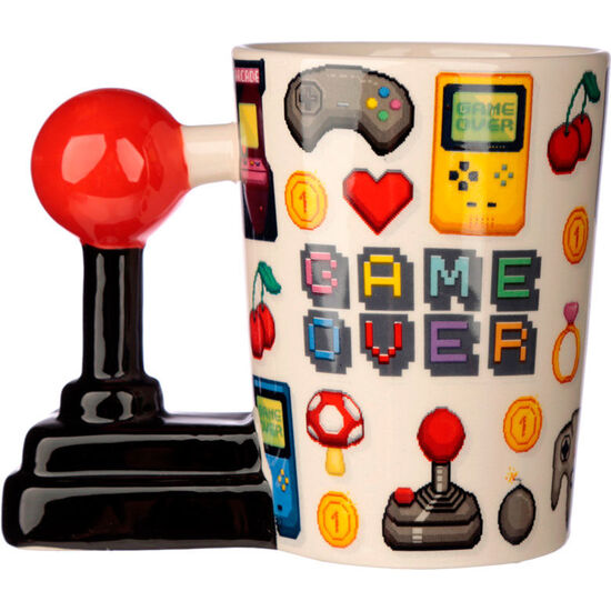 TAZA ASA 3D JOYSTICK PIXEL GAME OVER image 3