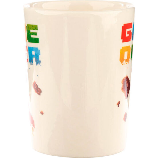 TAZA ASA 3D MANDO VIDEOJUEGO PIXEL GAME OVER image 1