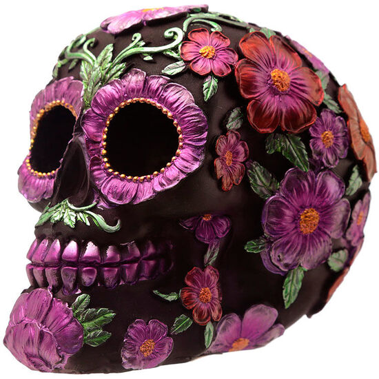 FIGURA CALAVERA DIA DE LOS MUERTOS FLORAL SURTIDO image 0