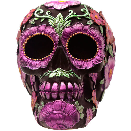 FIGURA CALAVERA DIA DE LOS MUERTOS FLORAL SURTIDO image 1