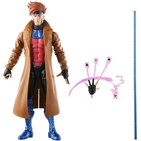 FIGURA GAMBIT X-MEN MARVEL 15CM image 0