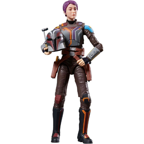 FIGURA SABINE WREN AHSOKA STAR WARS 15CM image 0