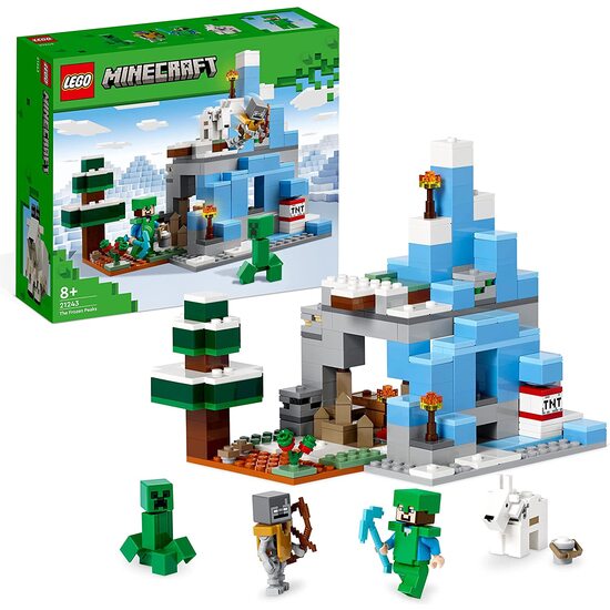 LOS PICOS DE HIELO LEGO MINNECRAFT image 0