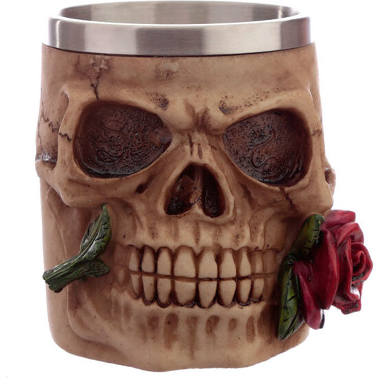 TAZA CALAVERA Y ROSAS SURTIDO image 1