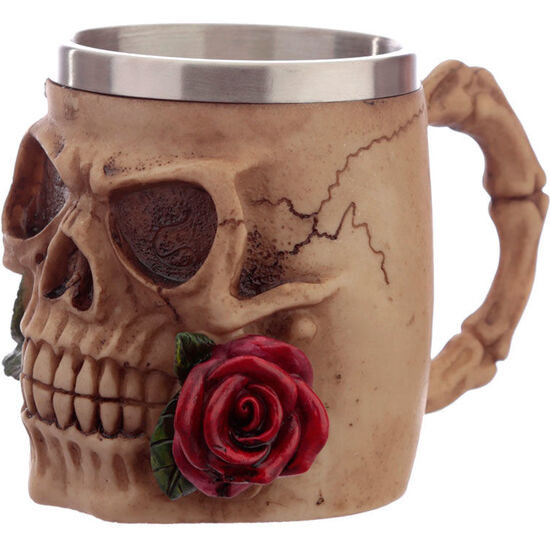 TAZA CALAVERA Y ROSAS SURTIDO image 2