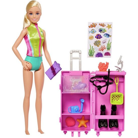 BARBIE TU PUEDES SER BIOLOGA MARINA image 0