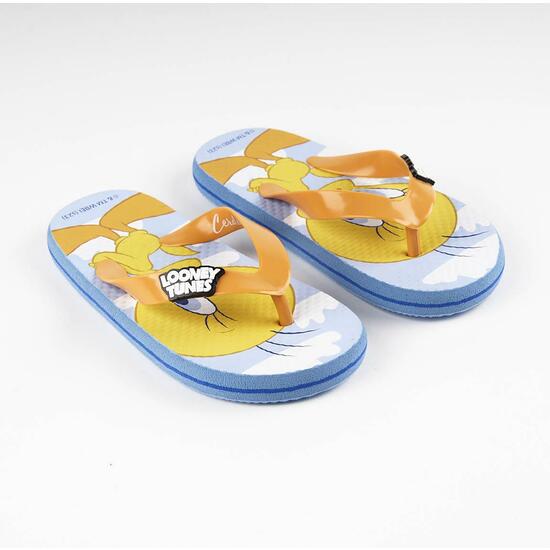 CHANCLAS PREMIUM LOONEY TUNES BLUE image 1