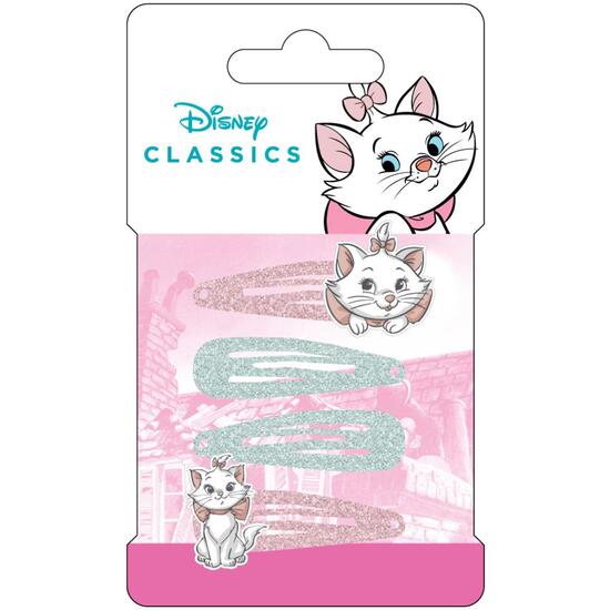 ACCESORIOS PELO CLIPS 4 PIEZAS DISNEY MULTICOLOR image 0