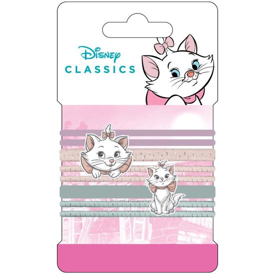 ACCESORIOS PELO ELÁSTICOS 8 PIEZAS DISNEY MULTICOLOR image 0