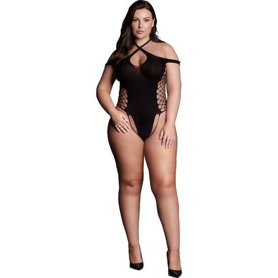 LE DÉSIR-SHADE-LEDA XIII - BODY WITH CROSSED NECKLINE AND OFF SHOULDER STRAPS - PLUS SIZE image 0