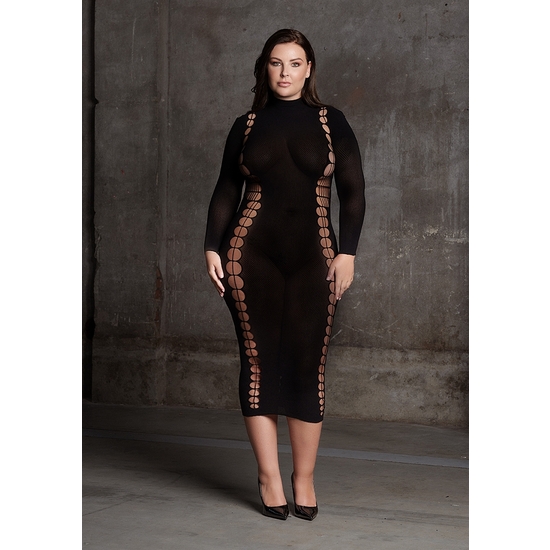 LE DÉSIR- SHADE-CARME XI - DRESS WITH TURTLENECK - PLUS SIZE image 4