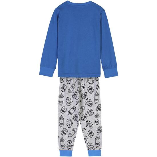 PIJAMA LARGO SINGLE JERSEY MINIONS image 1