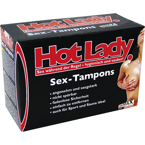 HOT LADY SEX TAMPONS (8 Unid) image 0