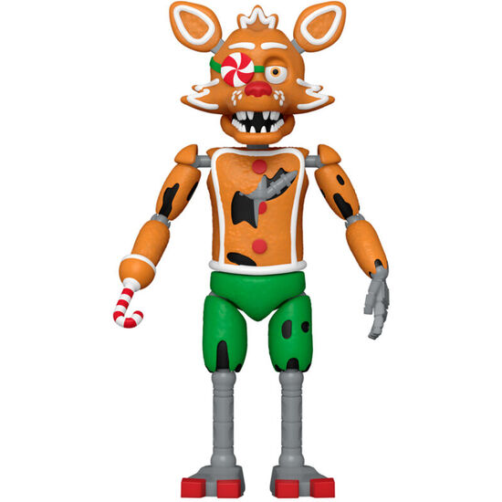 FIGURA ACTION FIVE NIGHTS AT FREDDYS HOLIDAY GINGERBREAD FOXY image 1