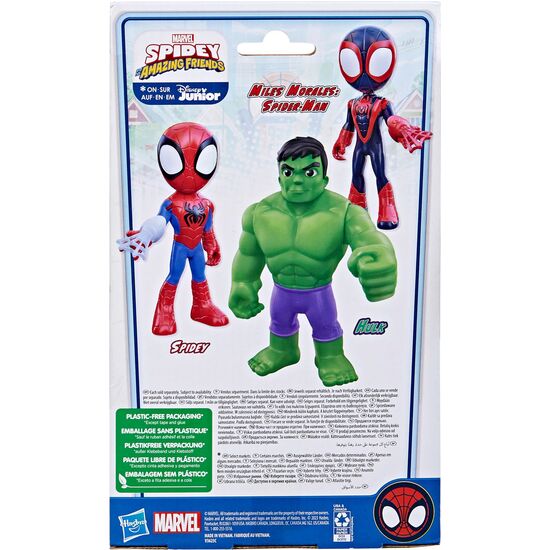 FIGURA SUPERHEROE HULK SPIDEY image 1