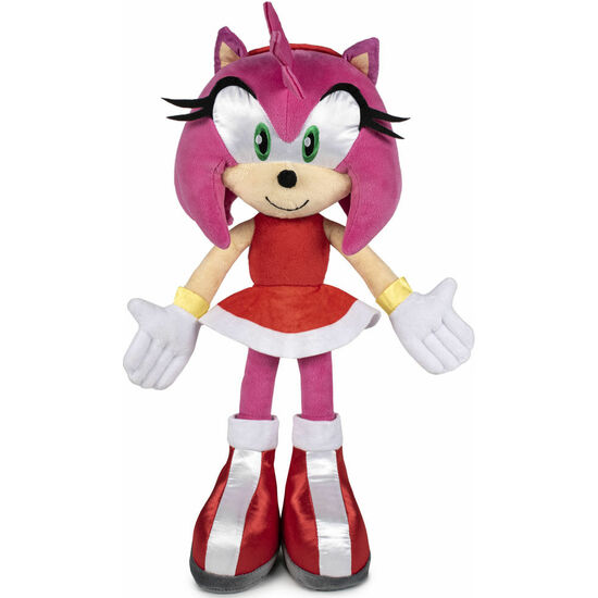 PELUCHE AMY ROSE SONIC 2 30CM image 0