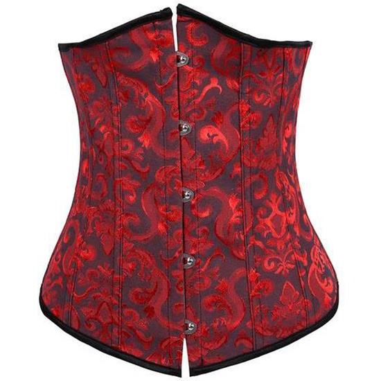 UNDERBUST HESTIA BLACK&RED image 0
