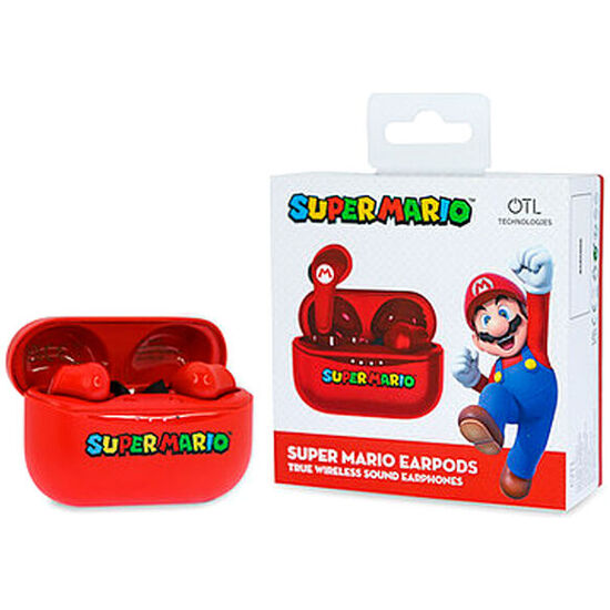 AURICULARES INALAMBRICOS RED SUPER MARIO NINTENDO image 1