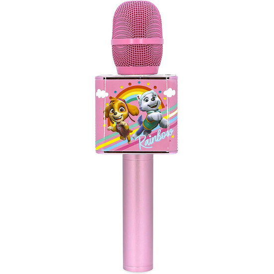 MICROFONO KARAOKE PINK PATRULLA CANINA PAW PATROL image 0