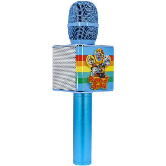 MICROFONO KARAOKE BLUE PATRULLA CANINA PAW PATROL image 0