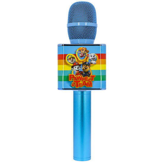 MICROFONO KARAOKE BLUE PATRULLA CANINA PAW PATROL image 2