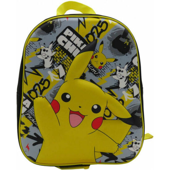 MOCHILA EVA PIKACHU POKEMON 30CM image 0