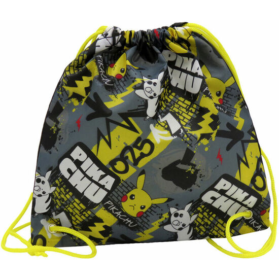 SACO PIKACHU POKEMON 22CM image 0