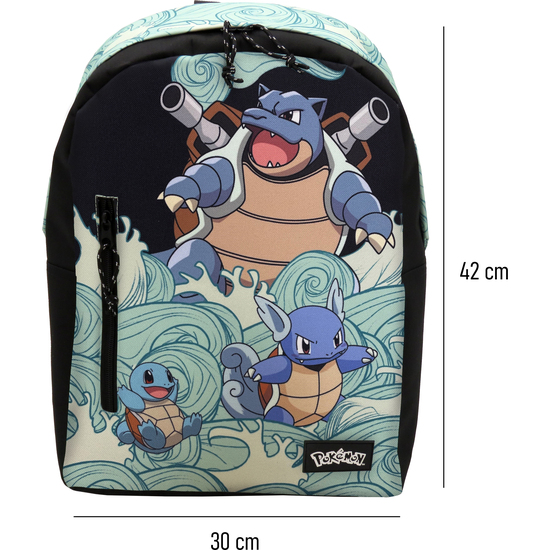 MOCHILA SQUIRTLE EVOLUTION POKEMON ADAPTABLE 42CM image 7