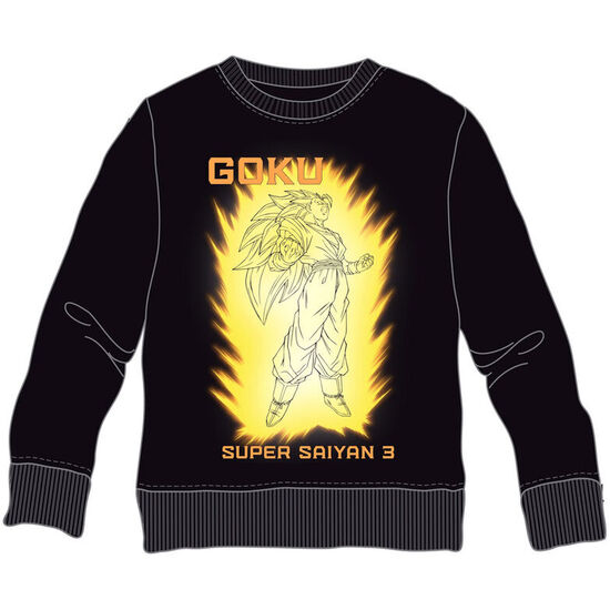 SUDADERA GOKU SUPER SAIYAN 3 DRAGON BALL Z ADULTO image 0