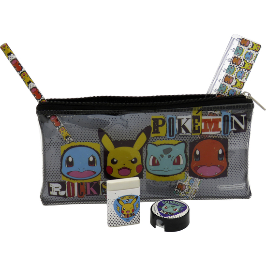 PORTATODO + MATERIAL ESCOLAR POKEMON image 2