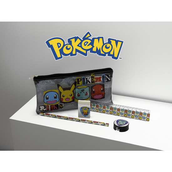 PORTATODO + MATERIAL ESCOLAR POKEMON image 4