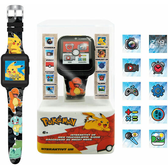 RELOJ INTELIGENTE POKEMON image 1