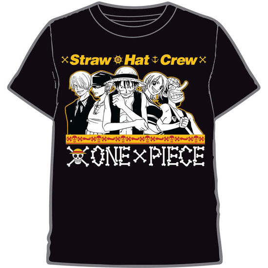 CAMISETA STRAW HAT CREW ONE PIECE ADULTO image 0