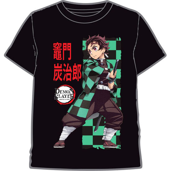 CAMISETA TANJIRO KAMADO DEMON SLAYER KIMETSU NO YAIBA INFANTIL image 0