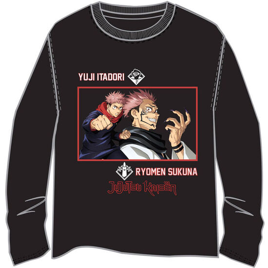 CAMISETA YUJI ITADORI Y RYOMEN SUKUNA JUJUTSU KAISEN ADULTO image 0