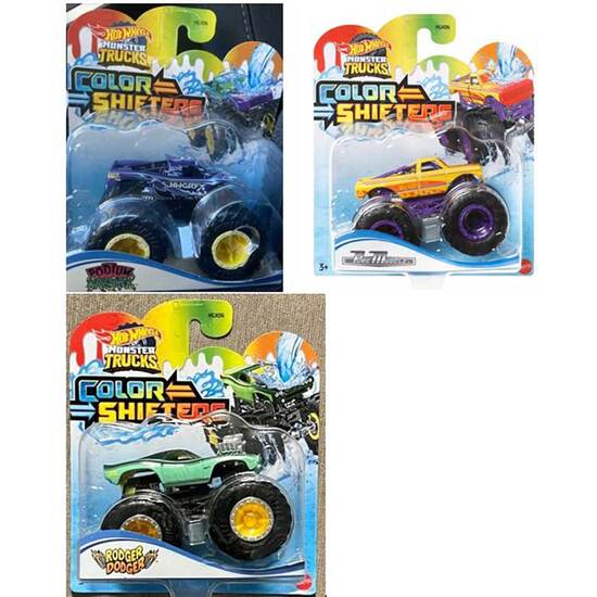 MONSTER TRUCK COLOR SHIFTERS HOT W. - SURTIDOS image 0