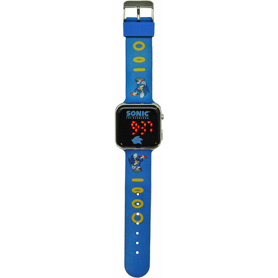 RELOJ SONIC THE HEDGEHOG LED image 1