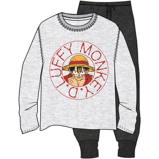 PIJAMA MONKEY D. LUFFY ONE PIECE ADULTO image 0