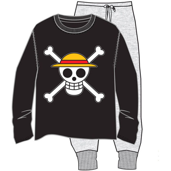 PIJAMA SKULL ONE PIECE ADULTO image 0