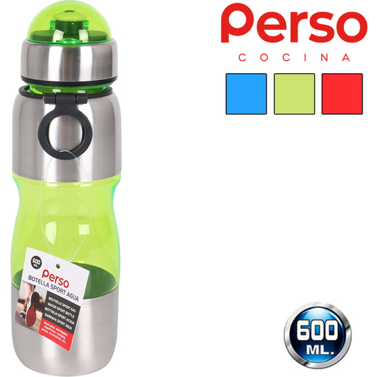 BOTELLA SPORT AGUA 600 ML PERSO image 0