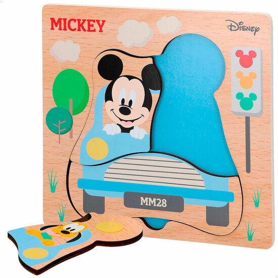 PUZZLE SURTIDO MADERA MICKEY MINNIE DISNEY image 0