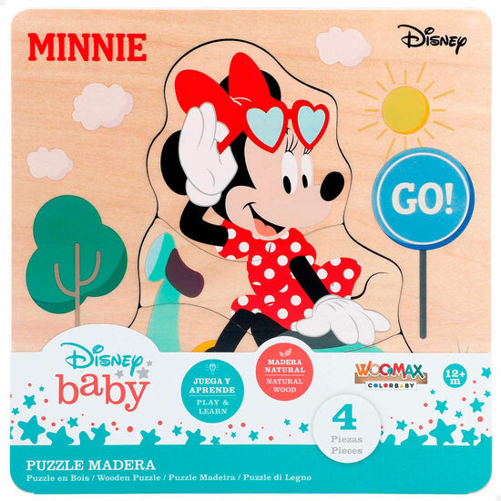 PUZZLE SURTIDO MADERA MICKEY MINNIE DISNEY image 1