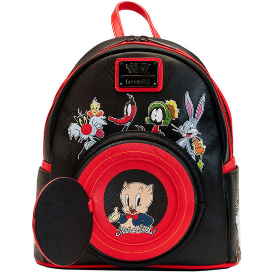 MOCHILA THATS ALL FOLKS LOONEY TUNES LOUNGEFLY 26CM image 1