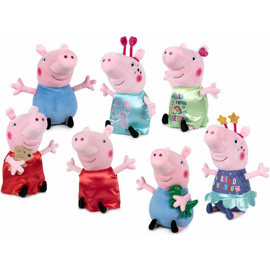 PELUCHE BETTER TOGETHER PEPPA PIG 20CM SURTIDO image 0