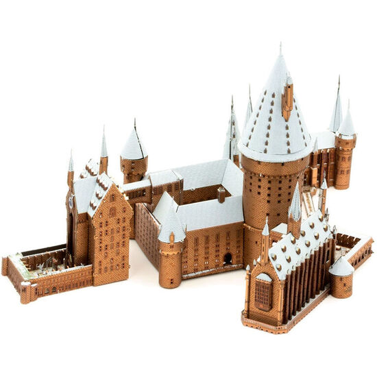 MAQUETA METAL HOGWARTS EN LA NIEVE HARRY POTTER METAL EARTH image 0