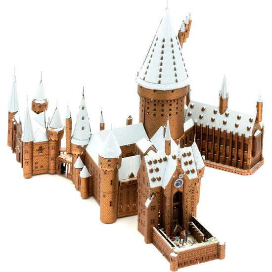 MAQUETA METAL HOGWARTS EN LA NIEVE HARRY POTTER METAL EARTH image 1