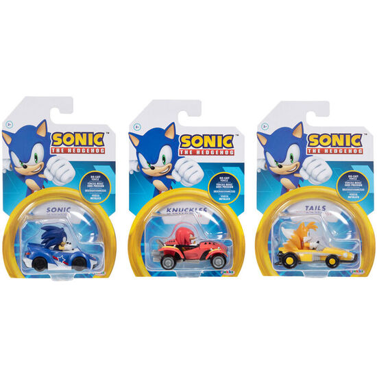 PACK 8 FIGURAS VEHICULOS SERIE 3 SONIC THE HEDGEHOG image 0