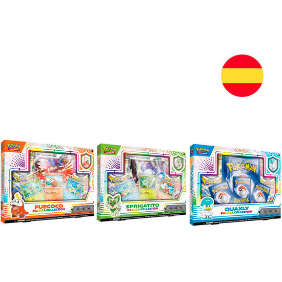 BLISTER SURTIDO JUEGO CARTAS COLECCIONABLES PALDEA COLLECTION POKEMON image 0